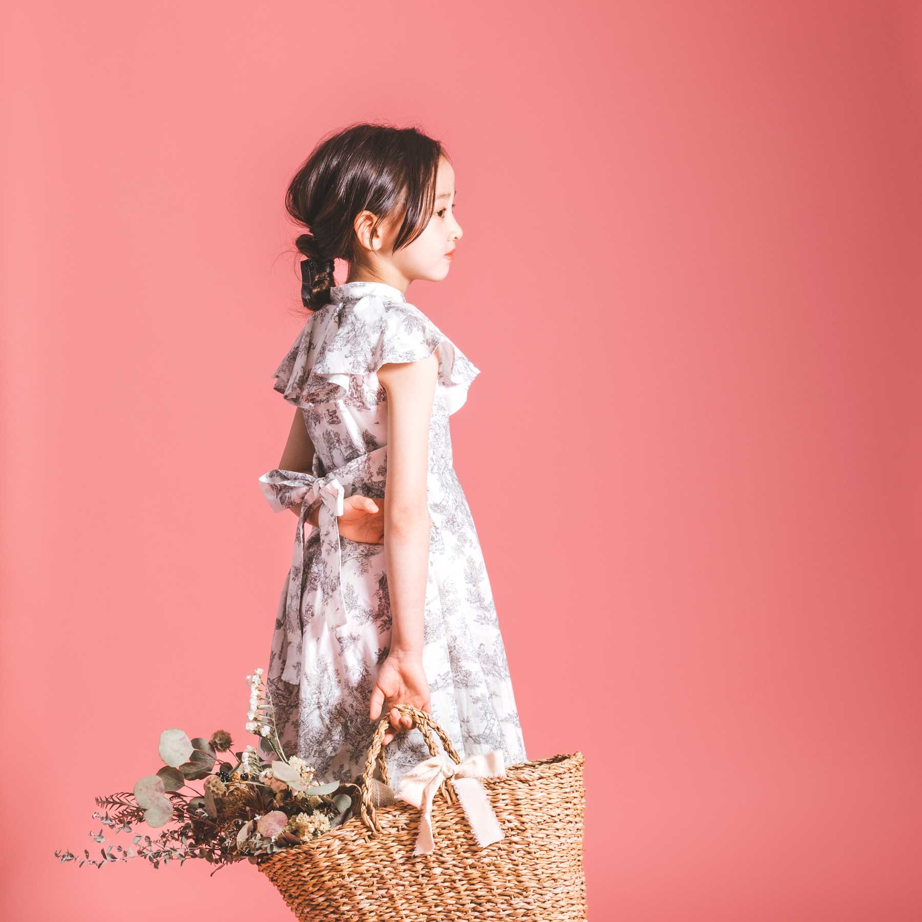 【販売】ケープがついたトワルドジュイのドレス - heartmelt こども衣装レンタルこども衣装レンタル