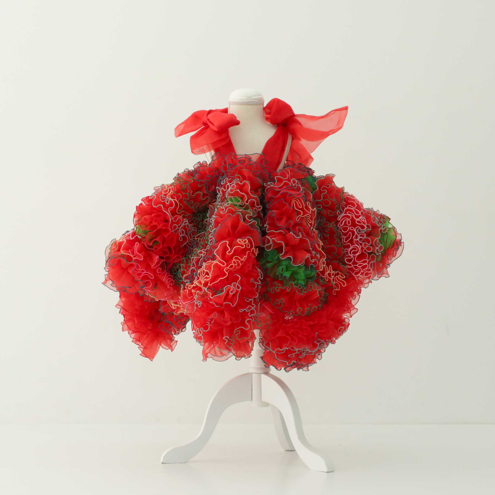 真っ赤な親指姫のドレス|キッズレンタルドレス【heartmelt】