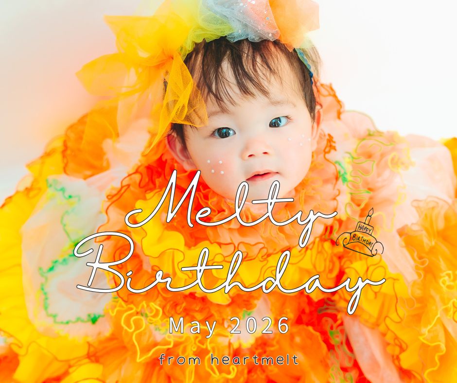 Melty Birthday Mayご応募スタート♡ - heartmelt こども衣装レンタル