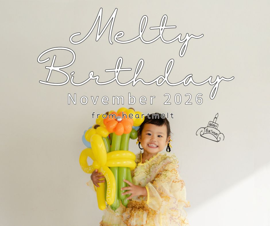 Melty Birthday Novemberご応募はじまりました。 - heartmelt こども衣装レンタル